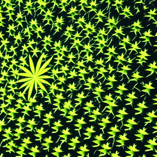 A map of the USA with varying shades of green symbolizing progression of marijuana legalization