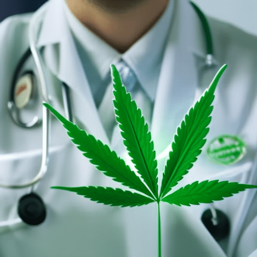 An image featuring a cannabis leaf, a Delaware state outline, medical symbols like a stethoscope, and a list icon with checkmarks to represent updated qualifying conditions for medical marijuana