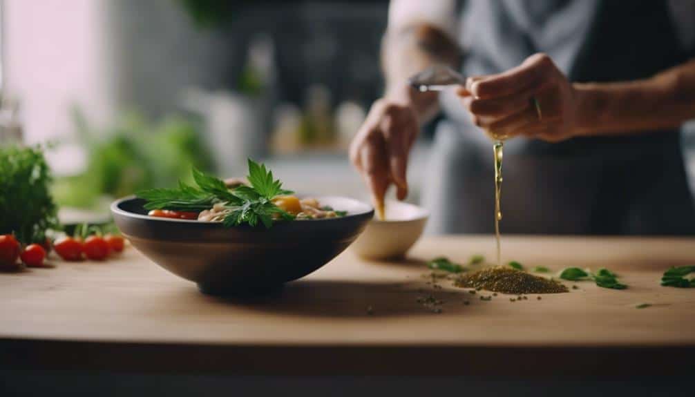 cooking with cbd oil