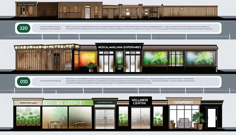 medical marijuana dispensary progression