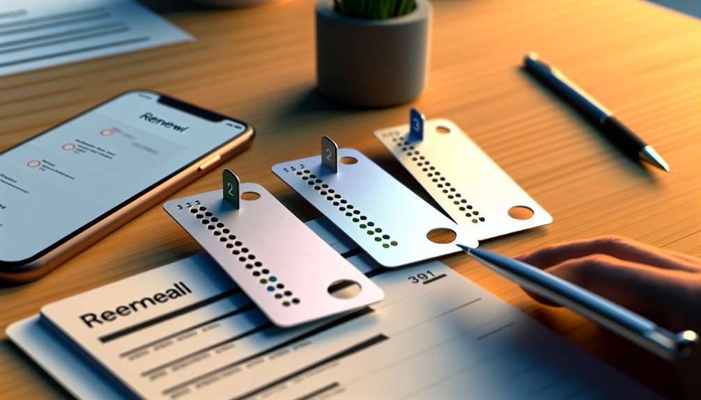 efficient renewal scheduling strategy